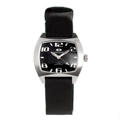Time Force Zwart Nylon Sport Horloge