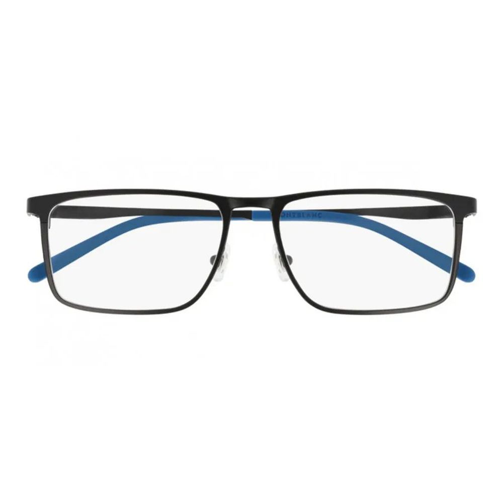 Montblanc Zwart Metalen Brillen (Monturen)
