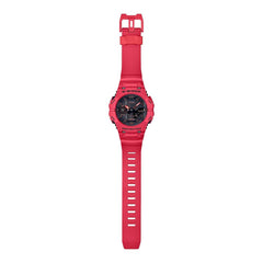Casio Red Resin Sport Watch