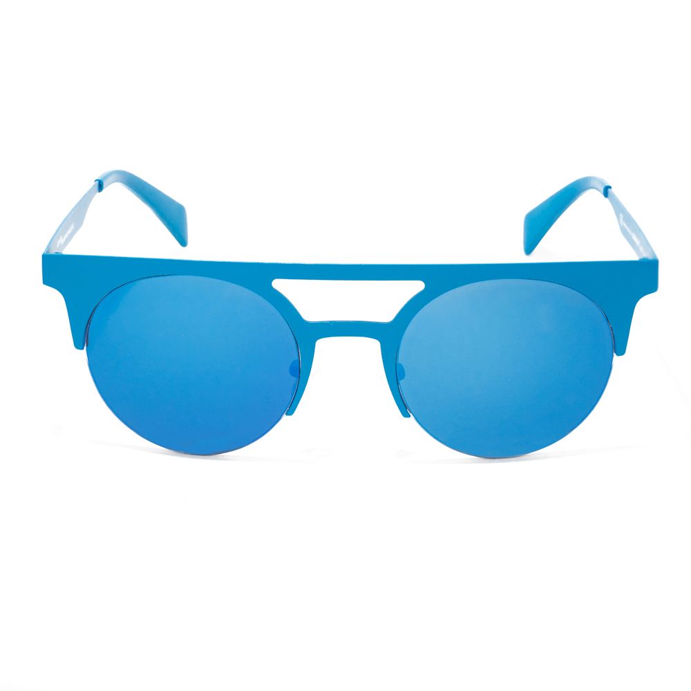Italia Independent Blaue Sonnenbrille aus Metall