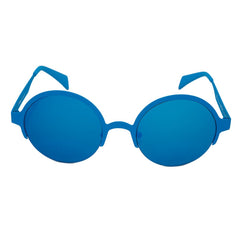 Italia Independent Blaue Sonnenbrille aus Metall