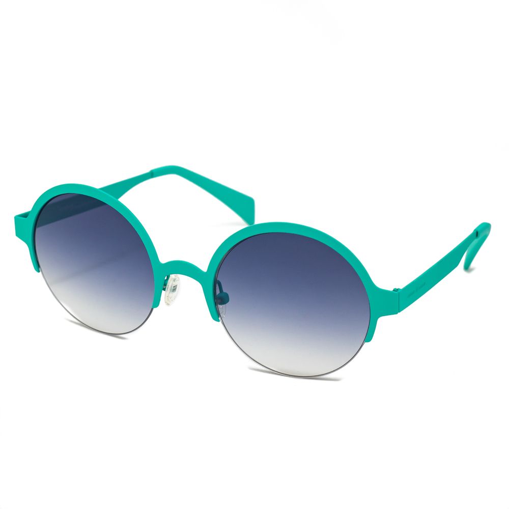 Italia Independent Blaue Sonnenbrille aus Metall