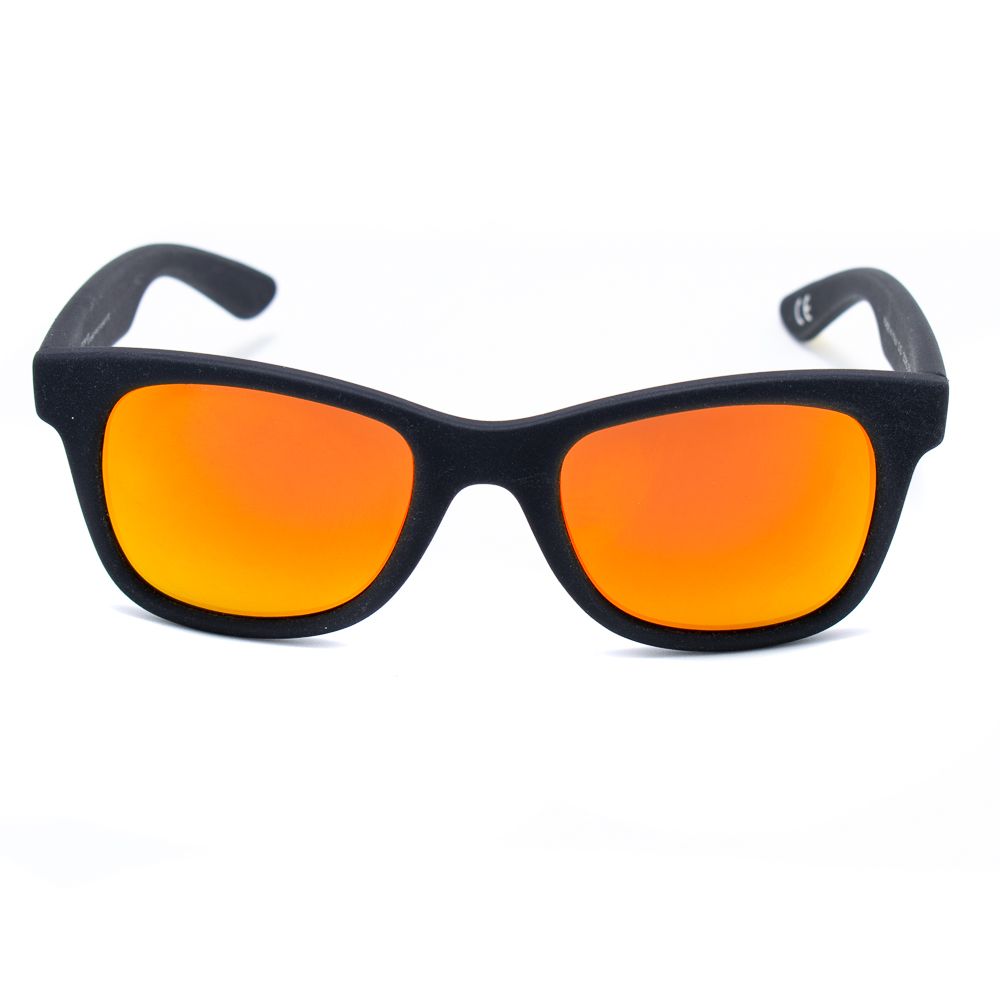 Italia Independent Sonnenbrille aus schwarzem Acetat