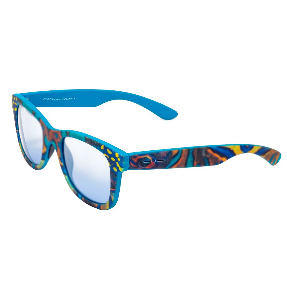 Italia Independent Blaue Azetat-Sonnenbrille