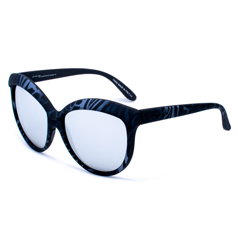 Italia Independent Sonnenbrille aus grauem Azetat