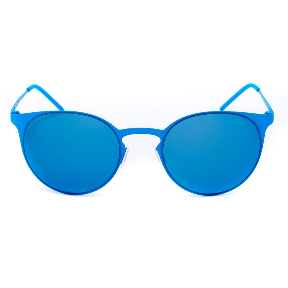 Italia Independent Blaue Sonnenbrille aus Metall