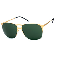 Italia Independent Gold Metallsonnenbrille