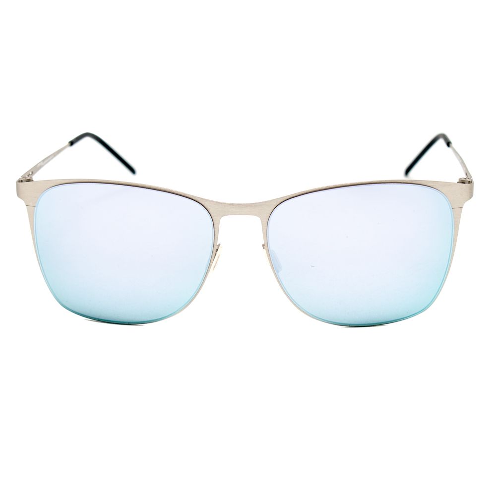 Italia Independent Sonnenbrille aus grauem Metall