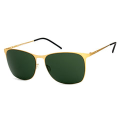 Italia Independent Gold Metallsonnenbrille
