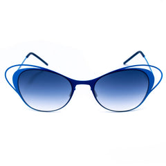 Italia Independent Blaue Sonnenbrille aus Metall