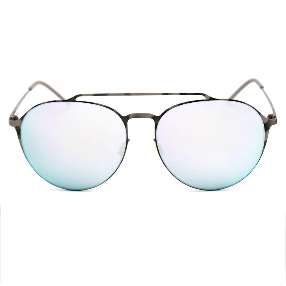 Italia Independent Sonnenbrille aus grauem Metall