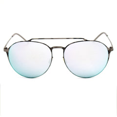 Italia Independent Sonnenbrille aus grauem Metall