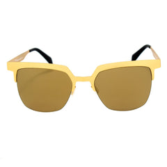 Italia Independent Gold Metallsonnenbrille