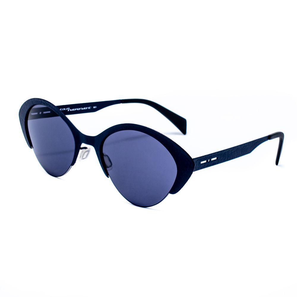 Italia Independent Blaue Sonnenbrille aus Metall