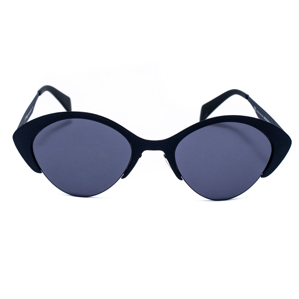 Italia Independent Blaue Sonnenbrille aus Metall