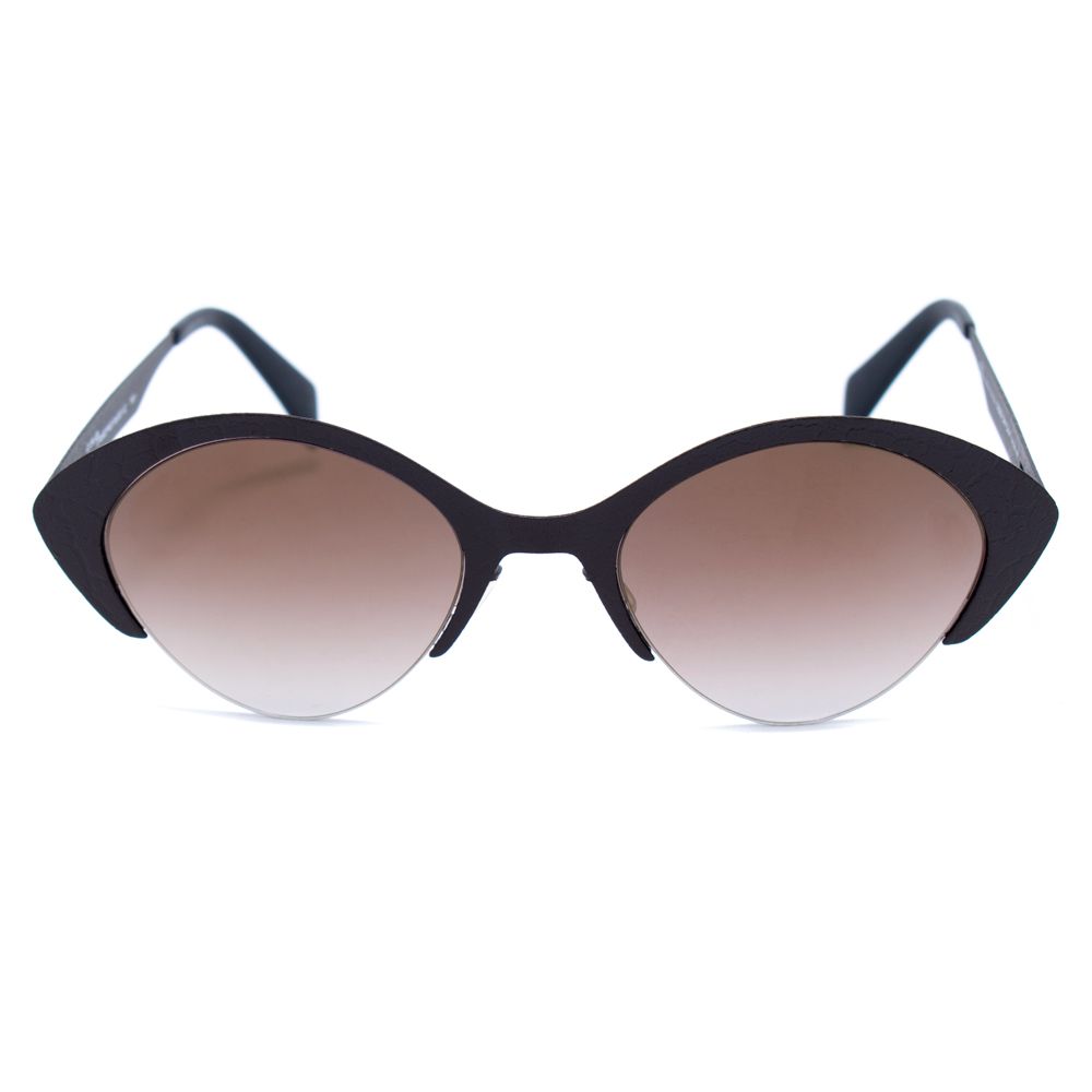 Italia Independent Sonnenbrille aus schwarzem Metall