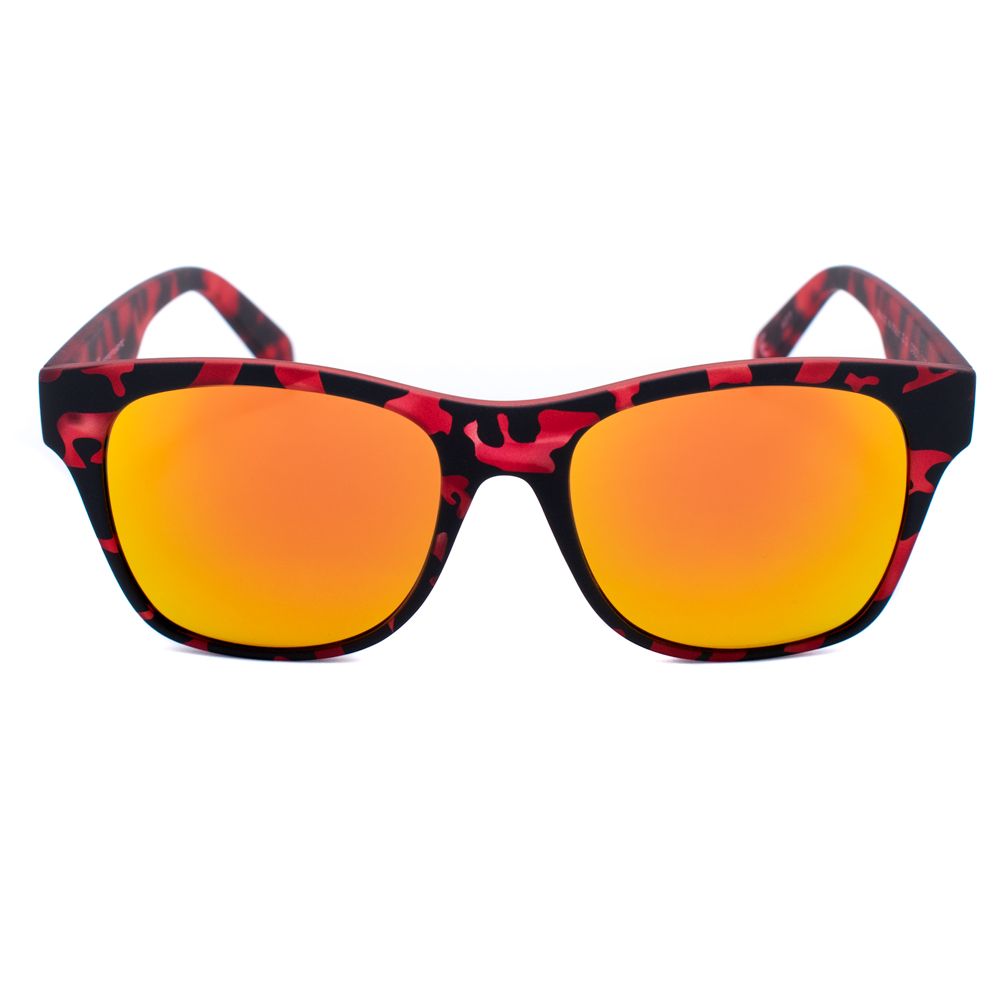 Italia Independent rote Azetat-Sonnenbrille