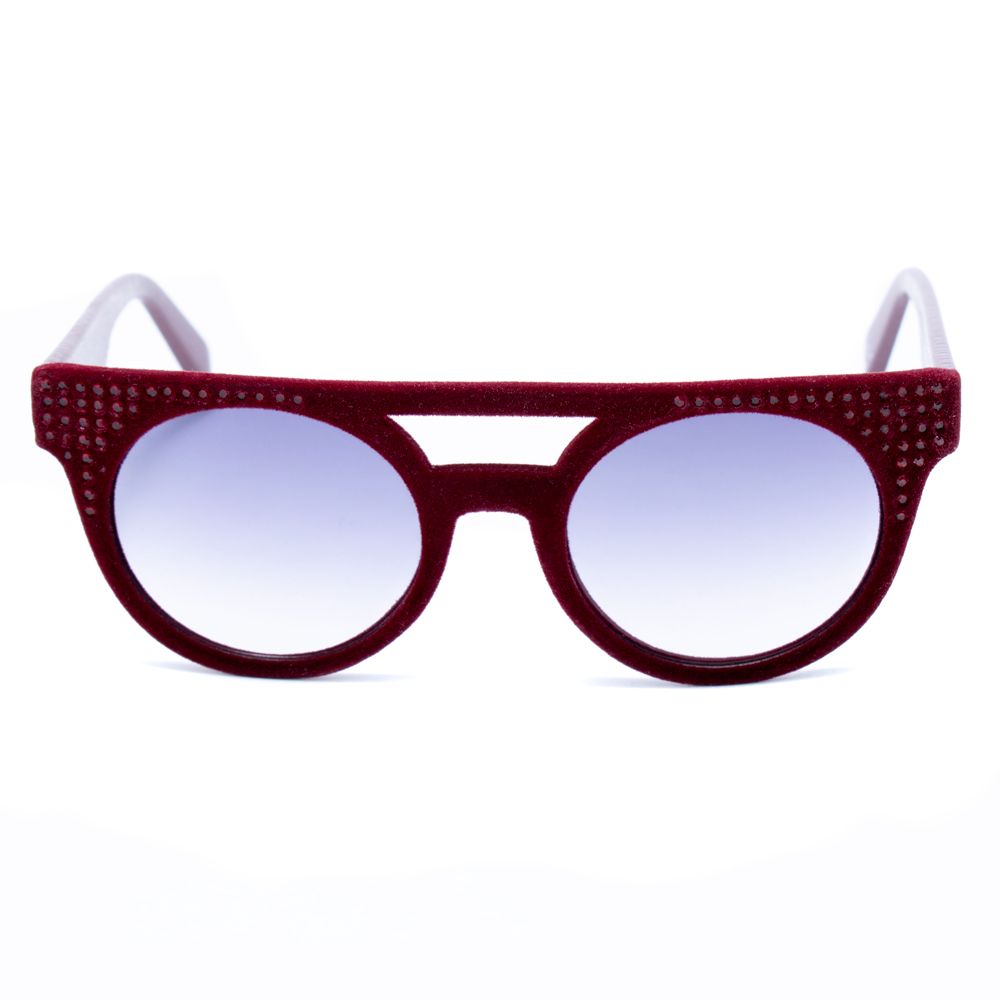 Italia Independent Bordeaux-Acetat-Sonnenbrille