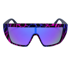 Italia Independent Sonnenbrille aus lilafarbenem Azetat
