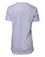 Dolce & Gabbana Wit Katoenen Goodluck 2023 Ronde Hals T-shirt
