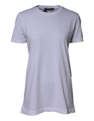 Dolce & Gabbana Wit Katoenen Goodluck 2023 Ronde Hals T-shirt
