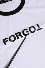 Dolce & Gabbana Weißes, bauchfreies T-Shirt aus Baumwolle mit Rundhalsausschnitt