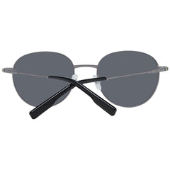 Hackett Gray Metal Sunglasses