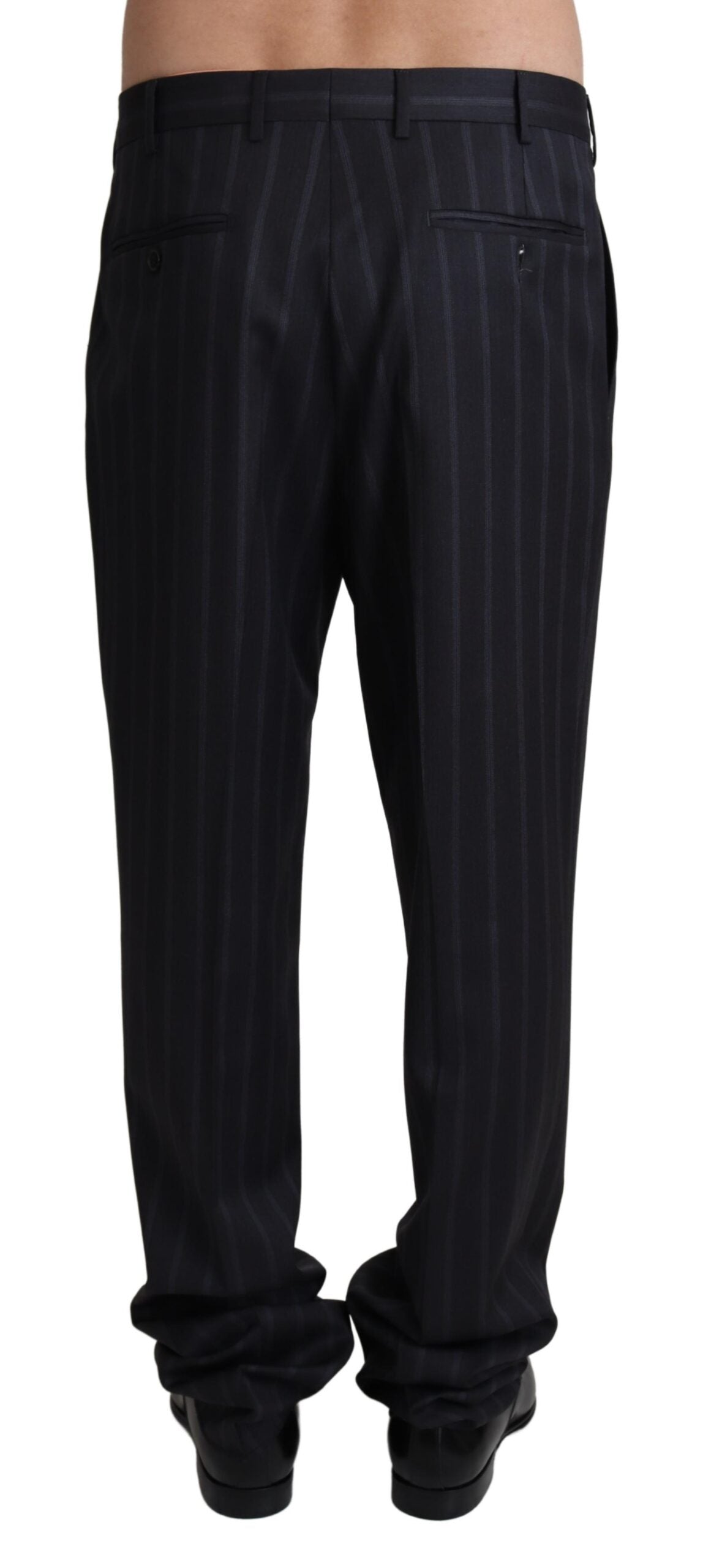 Dolce & Gabbana Anzughose aus grauem Wollgemisch