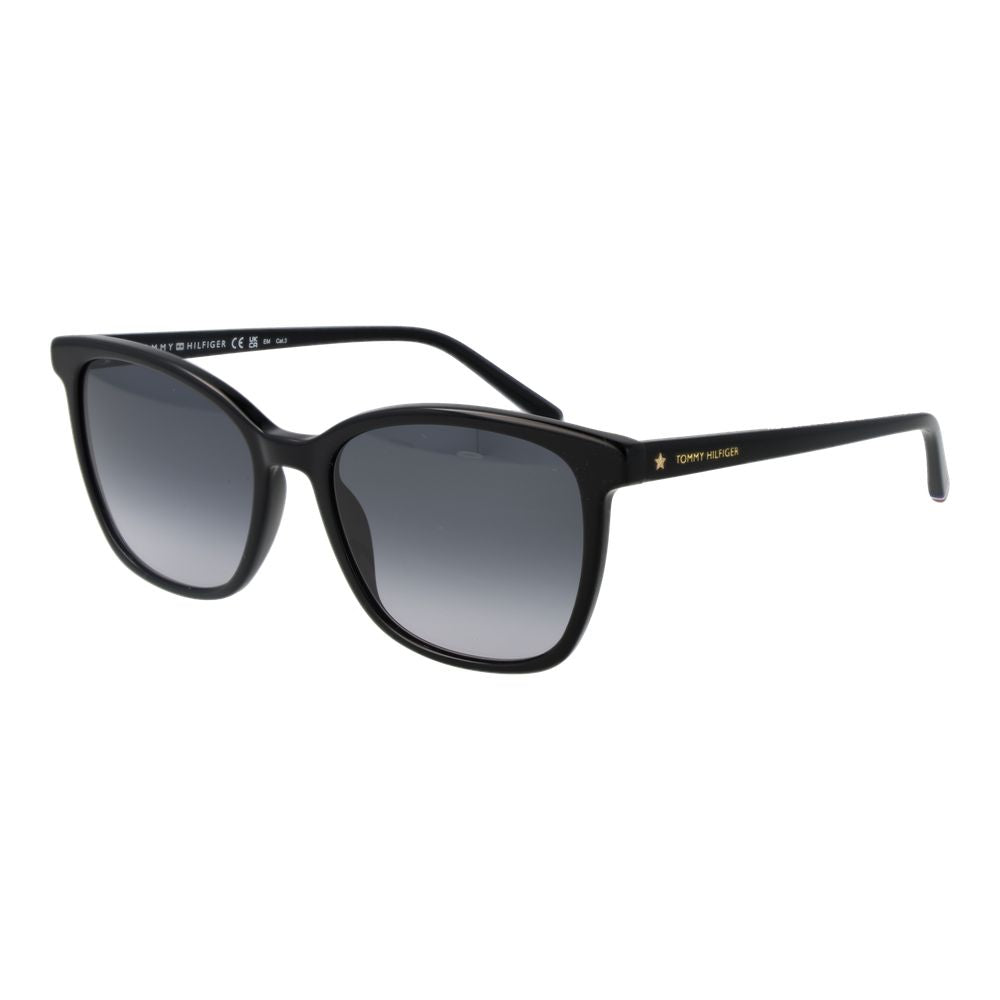 Tommy Hilfiger Sonnenbrille aus schwarzem Acetat