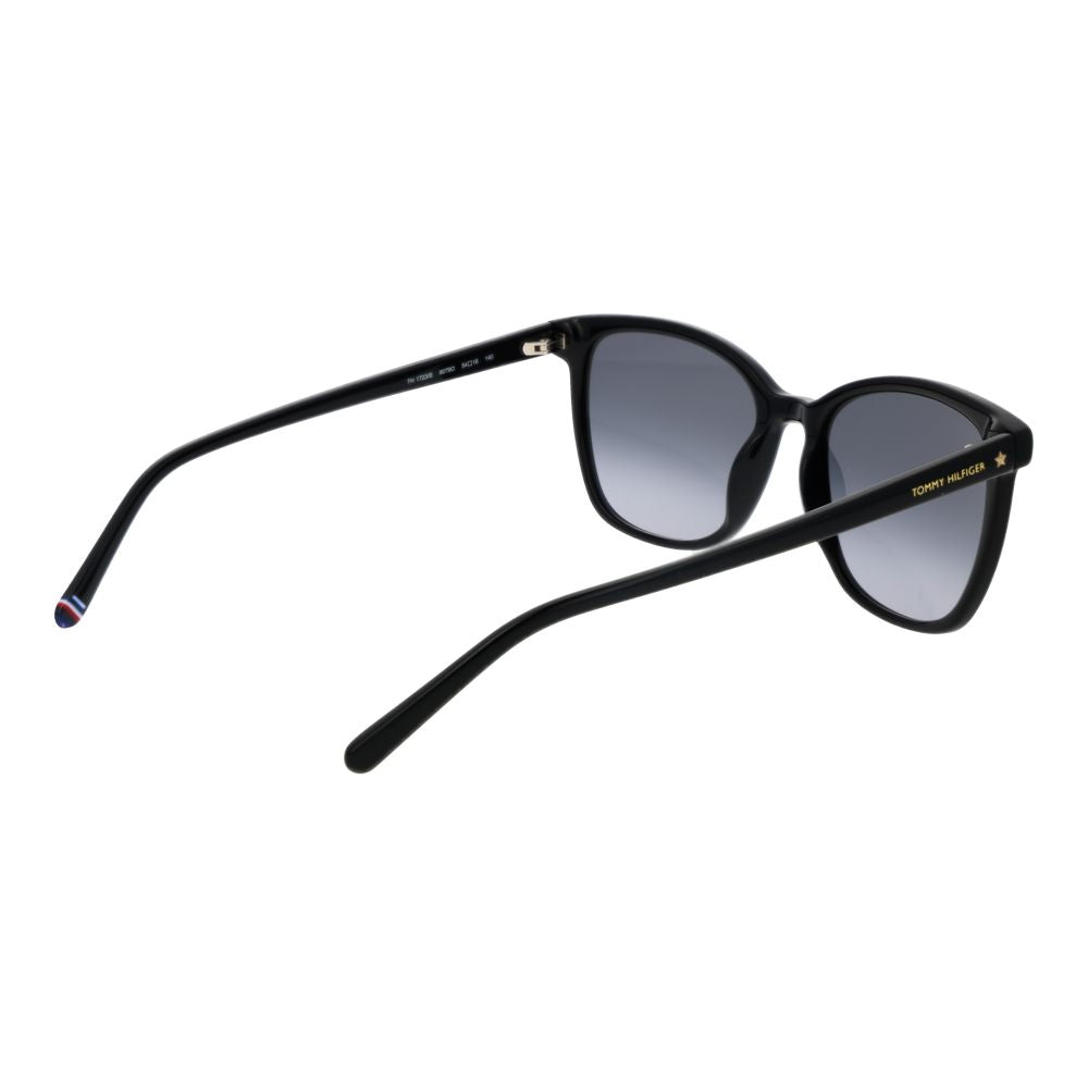 Tommy Hilfiger Sonnenbrille aus schwarzem Acetat
