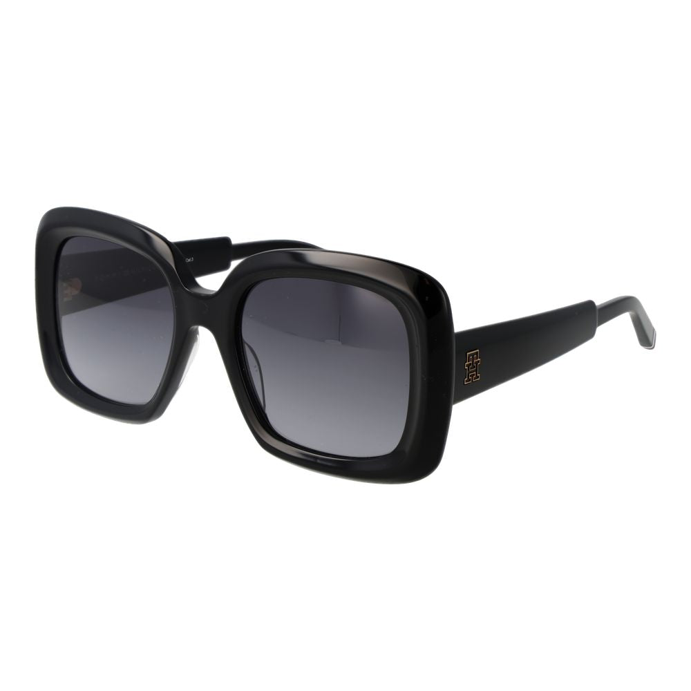 Tommy Hilfiger Sonnenbrille aus schwarzem Acetat