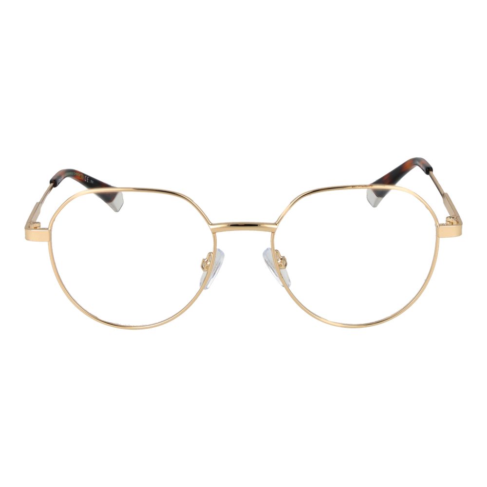 Polaroid Goldfarbene Metallbrille (Gestell)