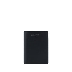 Saint Laurent Zwart Kalfsleer Bos Taurus Portemonnee
