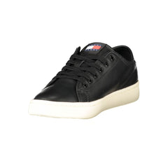 Tommy Hilfiger Schwarzer Polyurethan Damen-Sneaker