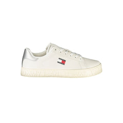 Tommy Hilfiger Bianco Damen Sneaker aus Polyurethan