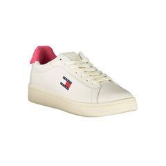 Tommy Hilfiger Bianco Damen Sneaker aus Polyurethan