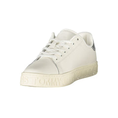 Tommy Hilfiger Bianco Damen Sneaker aus Polyurethan