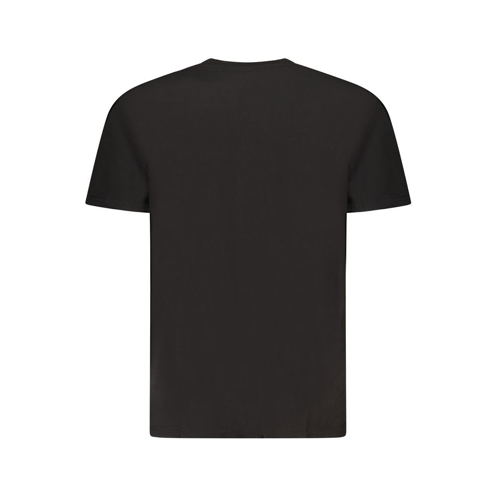Tommy Hilfiger Black Cotton Men T-Shirt