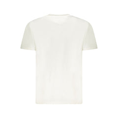 Tommy Hilfiger White Cotton Men T-Shirt