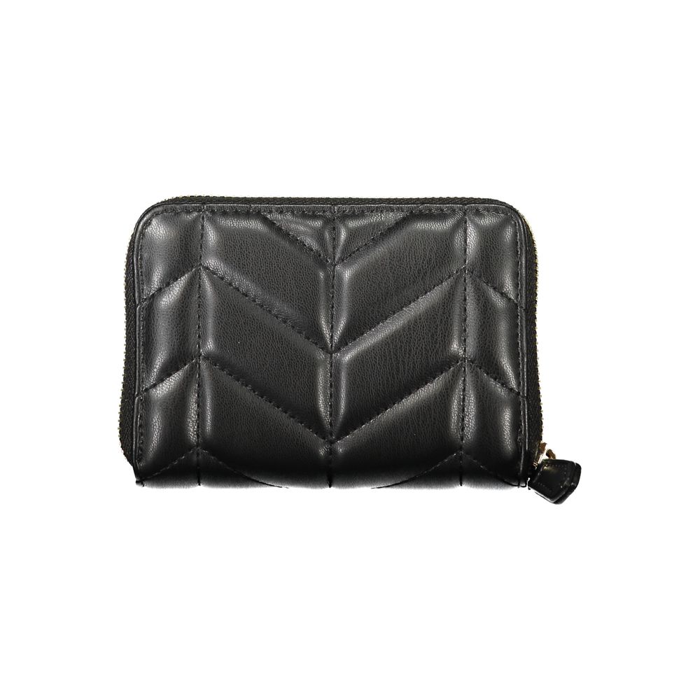 Mario Valentino Black Polyethylene Wallet