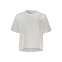 Guess Jeans White Cotton Women T-Shirt