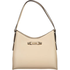 Guess Jeans Beige Polyurethaan Dames Handtas