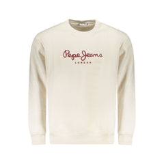 Pepe Jeans White Cotton Men Sweater