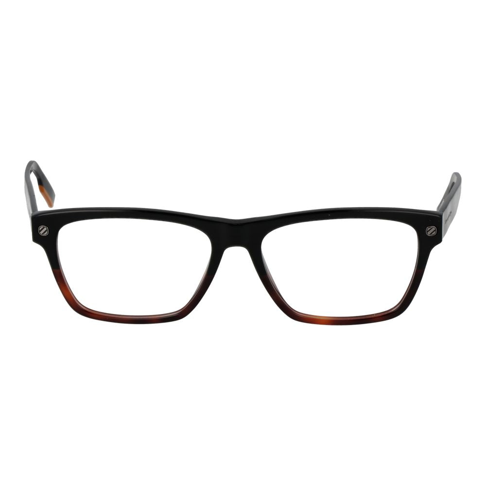 Ermenegildo Zegna Schwarze Acetatbrille (Gestell)