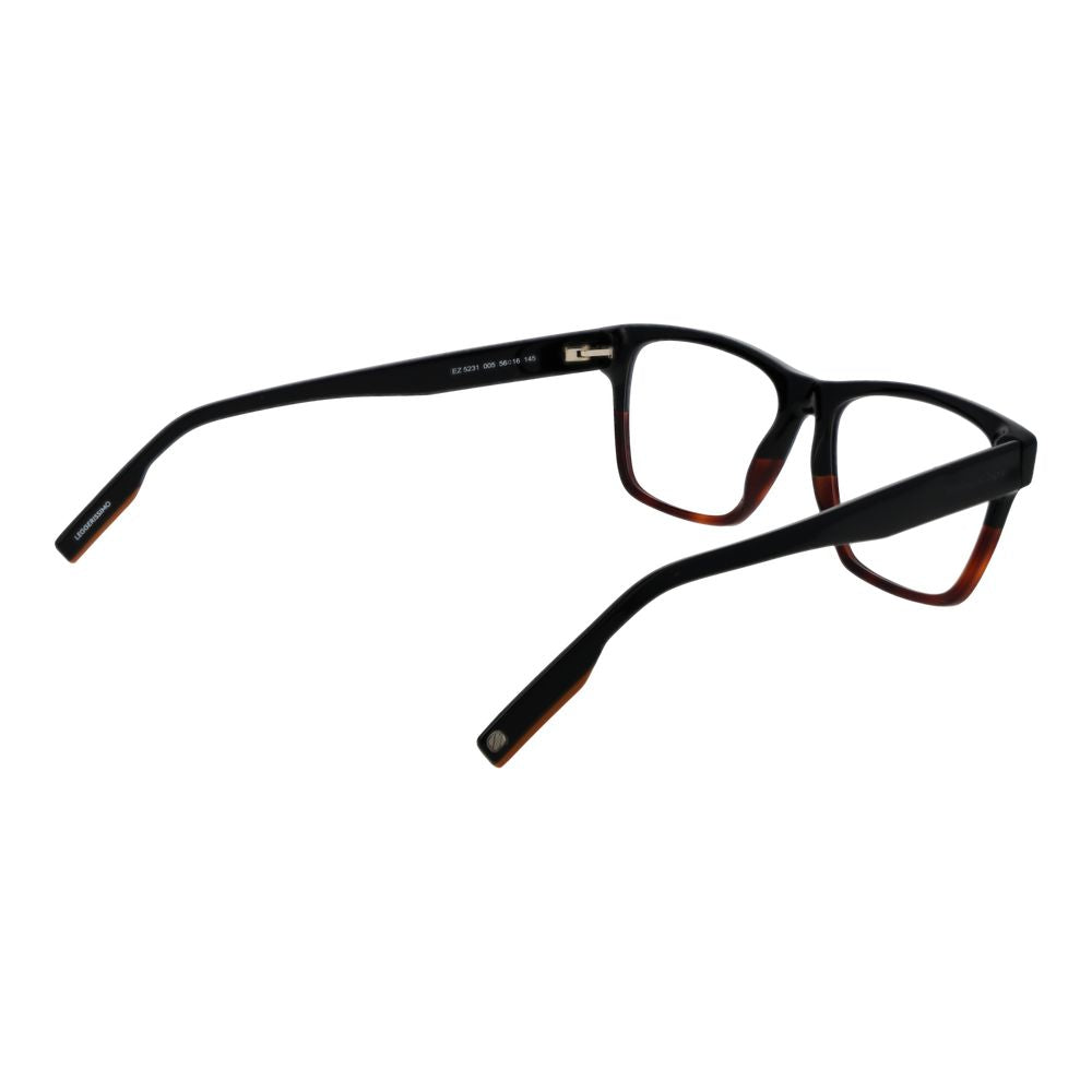 Ermenegildo Zegna Schwarze Acetatbrille (Gestell)
