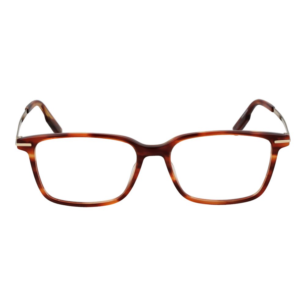 Ermenegildo Zegna Bruine Acetaat Bril (Montuur)