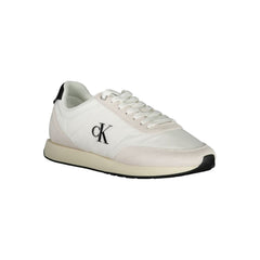 Calvin Klein White Polyester Men Sneaker