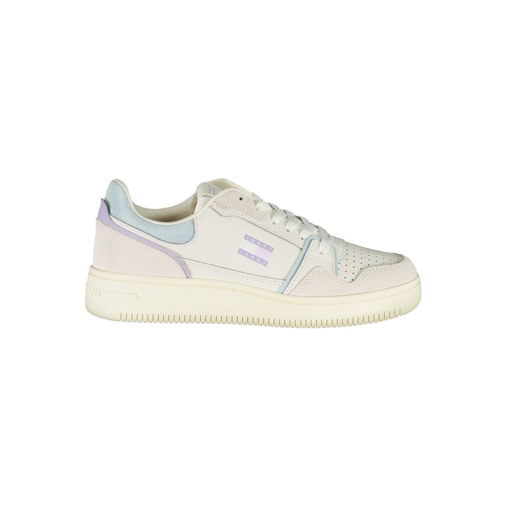 Tommy Hilfiger Bianco Damen Sneaker aus Polyurethan