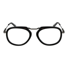 Ermenegildo Zegna Schwarze Metallbrille (Gestell)