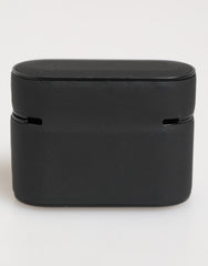 Dolce & Gabbana Schwarzes Oranges Gummi-Accessoire mit Logo-Prägung Airpods-Hülle